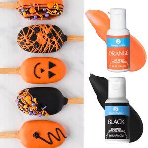 Sweets Indeed Vegan Food Coloring Black Orange